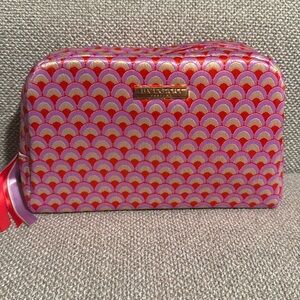 Bulgari Pink and Gold Cosmetic Bag -NWOT